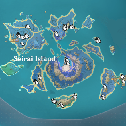 Genshin - Amethyst Lump Location - Seirai