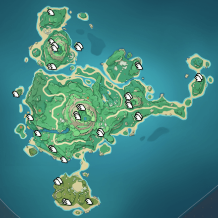 Genshin - Amethyst Lump Location - Tsurumi