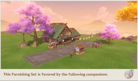 Genshin - Outdoor Set - Summer Night