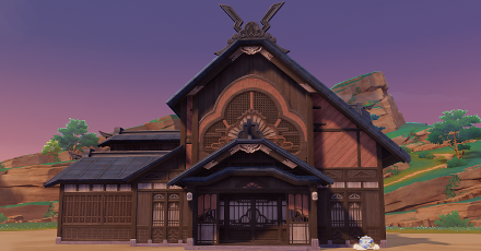Genshin - Silken Courtyard - Inazuma Mansion