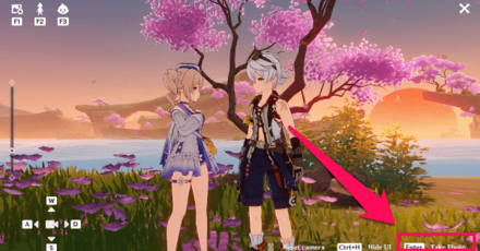 Genshin - Take Photos How to Do - Taking Photo