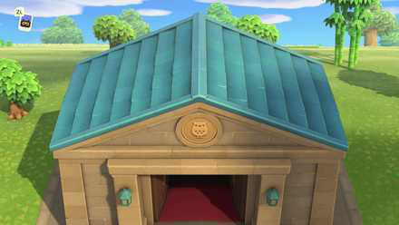 ACNH - A close-up of the museum