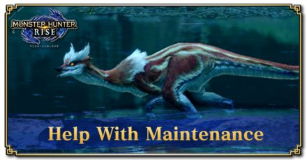 Monster Hunter Rise (MH Rise) - Help With Maintenance Quest Banner.png
