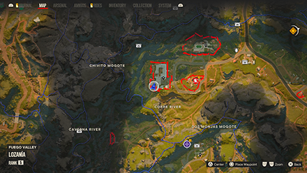 Far Cry 6 - Family Record III zoomed map