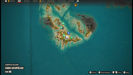 Far Cry 6 - Philly Magic IV zoomed map