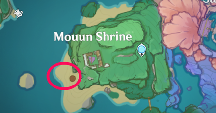 Genshin - Mysterious Pillars - Solitary Sea-Beast