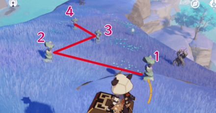 Genshin - Electric Lamp - Puzzle Solution