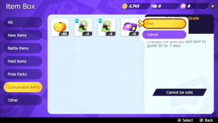 7-Day Max-Grade Trial Card - Go to Consumable Items