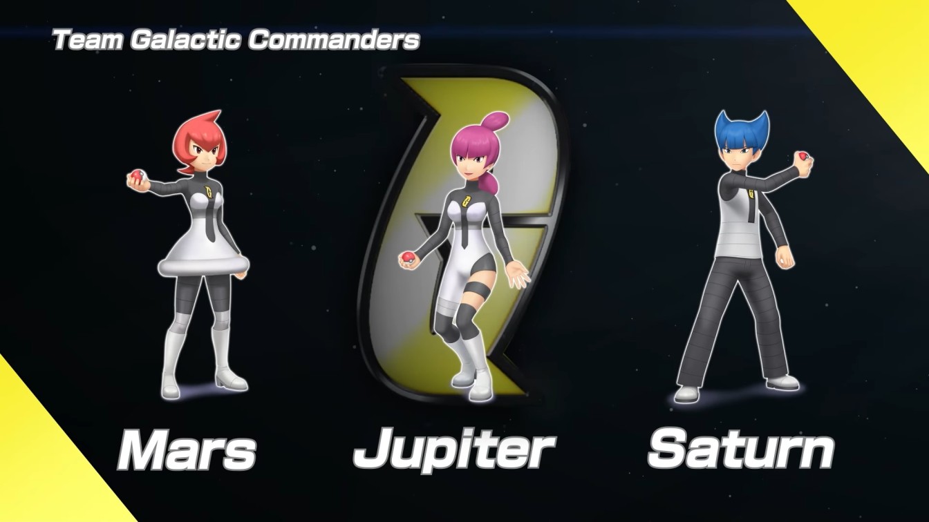 Pokemon BDSP Galactic Commanders