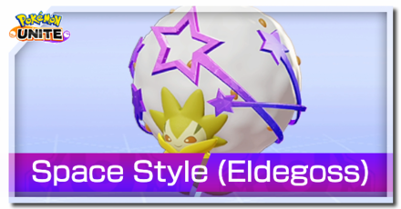 Pokemon UNITE - Space Style Eldegoss Banner