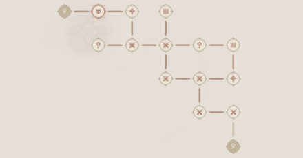 Genshin - Labyrinth Warriors Stage 3 - Floor 2 Map