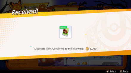 Pokeon UNITE - Pumpkin Exchange Greedent Refund.png