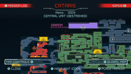 Cataris Central Unit Map.png