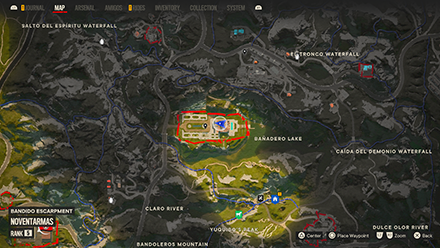 Far Cry 6 - Submerged Note I zoomed map