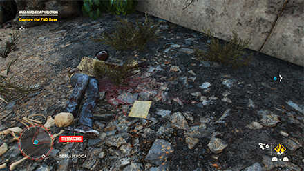 Far Cry 6 - Submerged Note III in-game view