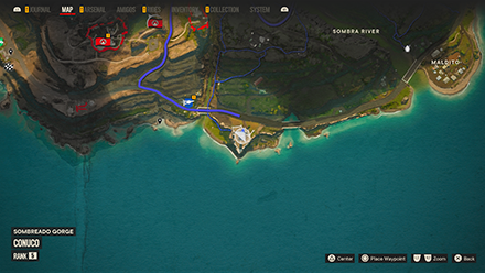 Far Cry 6 - Diary Page III zoomed map