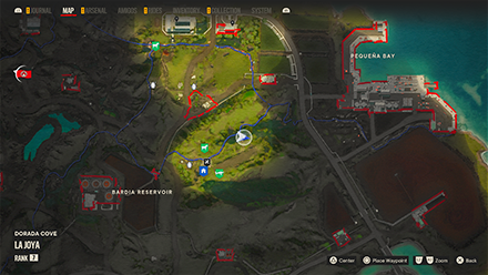 Far Cry 6 - Diary Page IV zoomed map