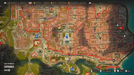 Far Cry 6 - Regime Relics I zoomed map