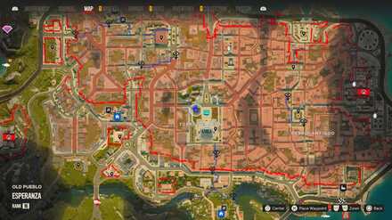 Far Cry 6 - Regime Relics IV zoomed map