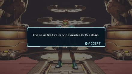 Metroid Dread Demo No Save