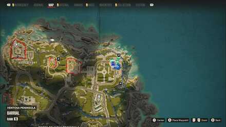 Far Cry 6 - Personal History II zoomed map