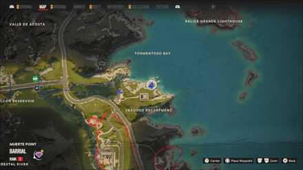 Far Cry 6 - Sword-Crossed Lovers II zoomed map