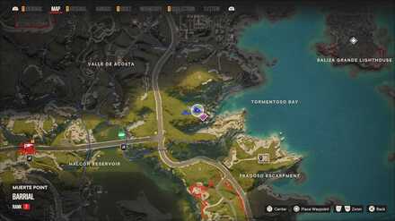Far Cry 6 - Sword-Crossed Lovers VI zoomed map