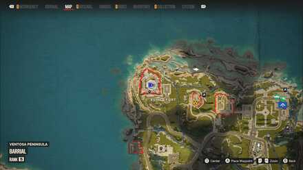 Far Cry 6 - State Histories V zoomed map