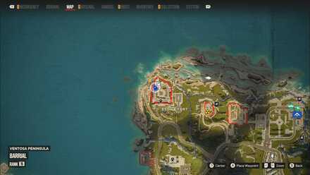 Far Cry 6 - State Histories IV zoomed map