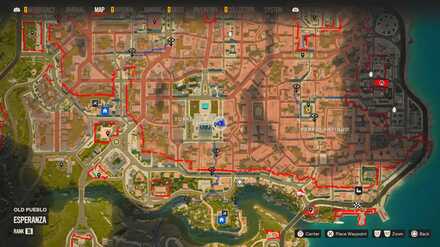 Far Cry 6 - Improvisations II zoomed map