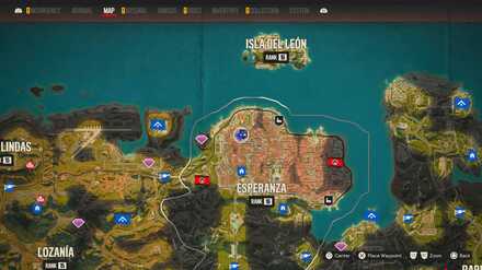 Far Cry 6 - Improvisations III full map