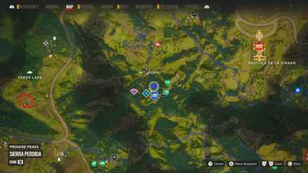 Far Cry 6 - Improvisations IV zoomed map
