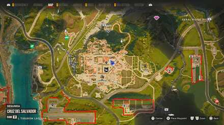 Far Cry 6 - Improvisations I zoomed map