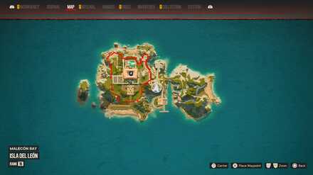 Far Cry 6 - Improvisations V zoomed map