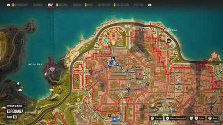 Far Cry 6 - Improvisations III zoomed map