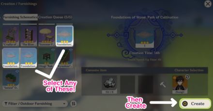 Genshin - How to Craft Teapot Path Blueprints