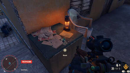 Far Cry 6 - Escape Journal I in-game view