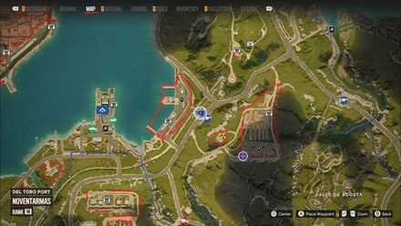 Far Cry 6 - Escape Journal II zoomed map