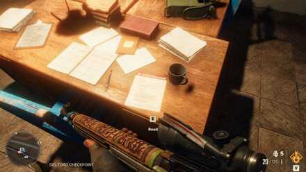 Far Cry 6 - Escape Journal II in-game view