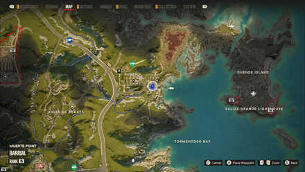 Far Cry 6 - Escape Journal III zoomed map