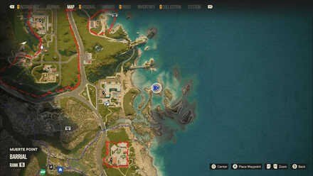 Far Cry 6 - Escape Journal IV zoomed map