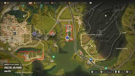 Far Cry 6 - Escape Journal V zoomed map