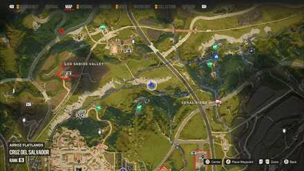 Far Cry 6 - Tour Notes IV zoomed map