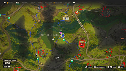 Far Cry 6 - Ghost Stories III zoomed map