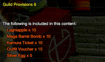 MH Rise - Guild Provision 6