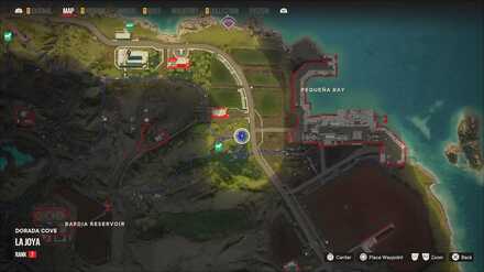 Far Cry 6 - Secret Message III zoomed map