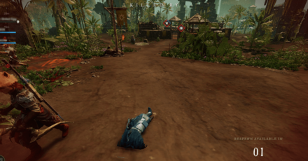 New World - Outpost Rush Death Screen