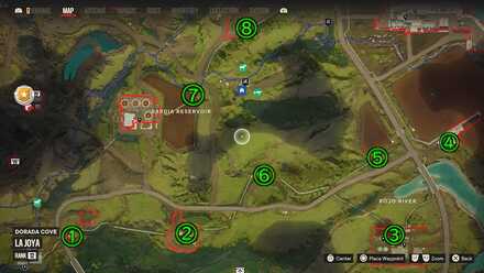 Surgical Strike Substation Locations