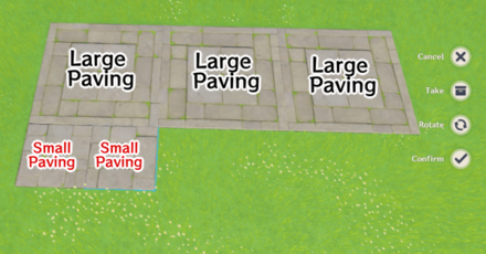 Genshin - How to Make a Path in the Teapot - Add two small pavings