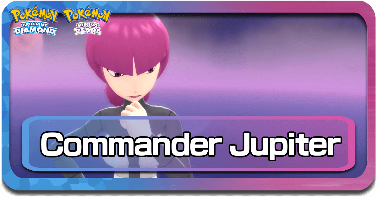 Pokemon BDSP Commander Jupiter